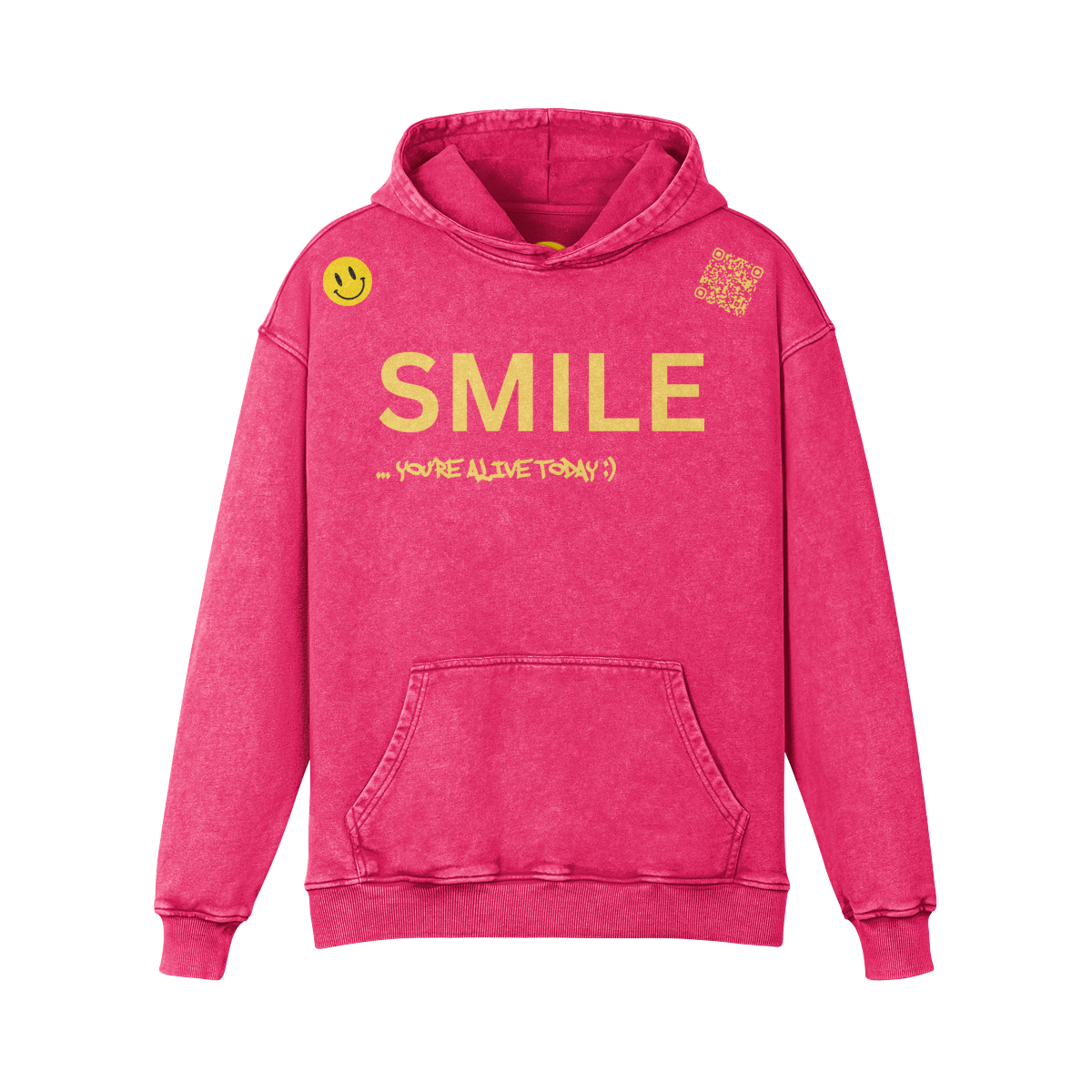 Smile - Hoodie - Image 2