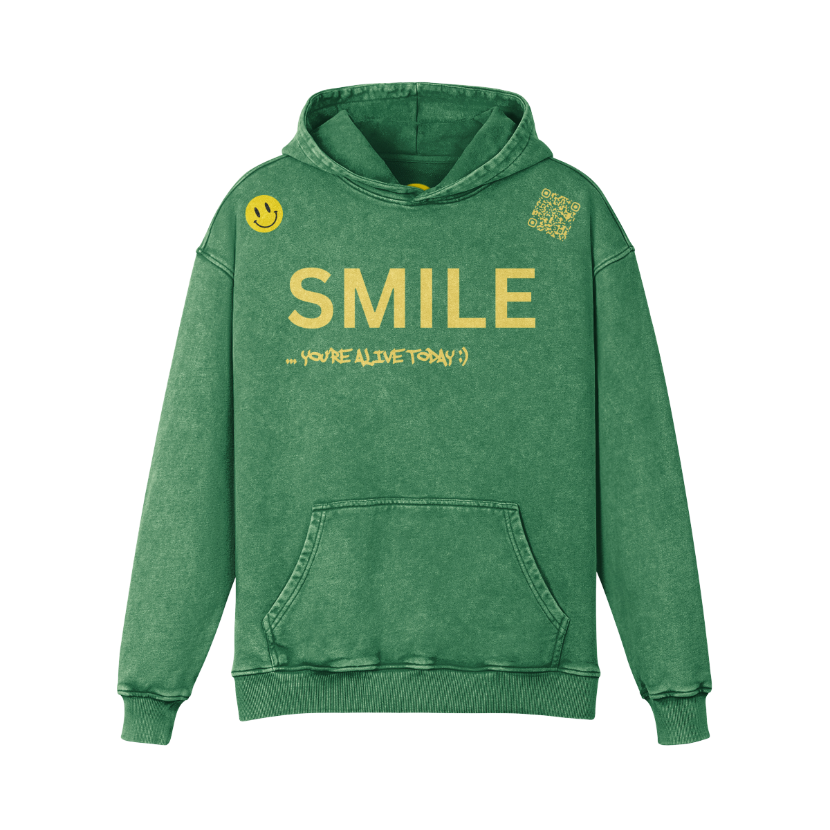 Smile - Hoodie - Image 3