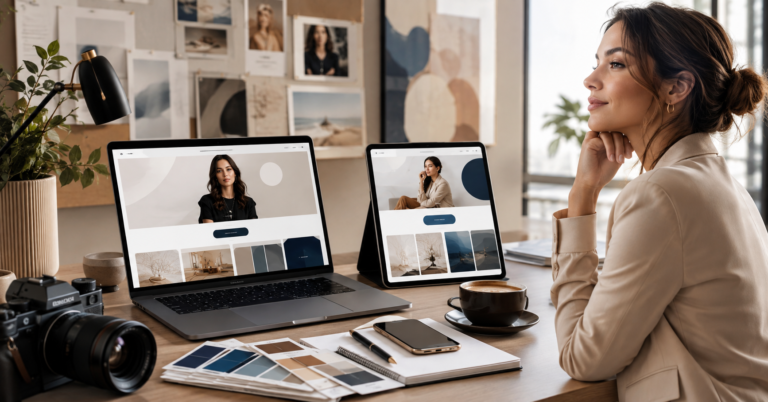 personal brand website design